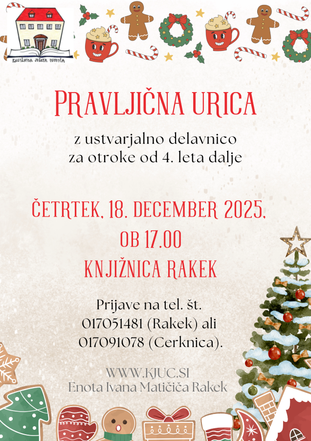 Pravljična urica - Rakek