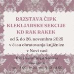 Razstava čipk klekljarske sekcije