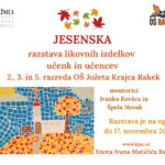 Jesenska razstava likovnih izdelkov