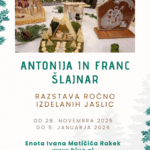 Antonija in Franc Šlajnar - razstava ročno izdelanih jaslic