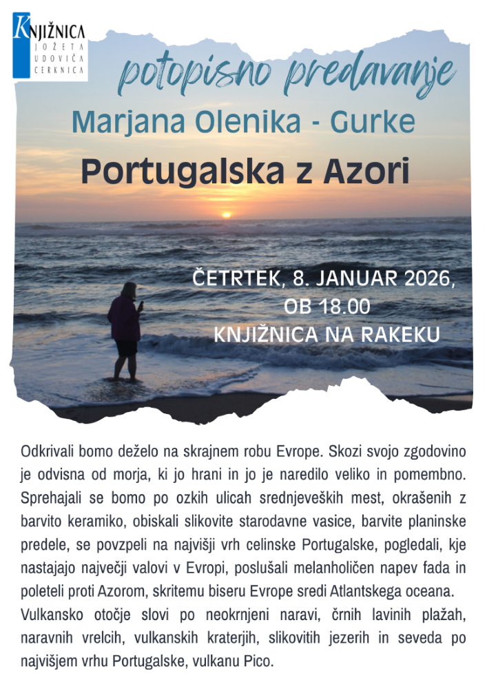 Portugalska z Azori - potopisno predavanje