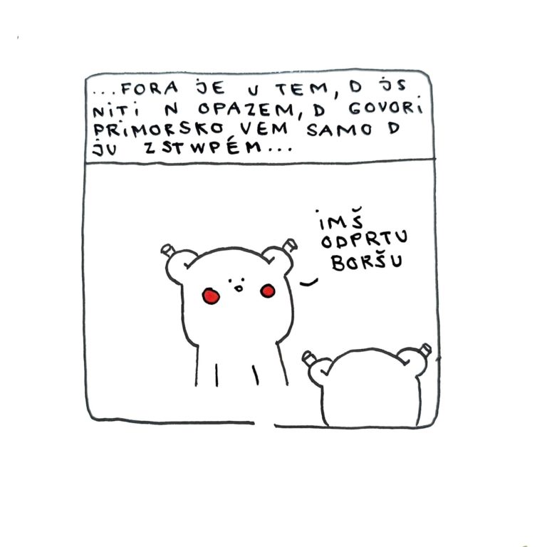 Karolina Umetnina predstavlja svoje stripe v Cerknici – prispevek na Radiu 94