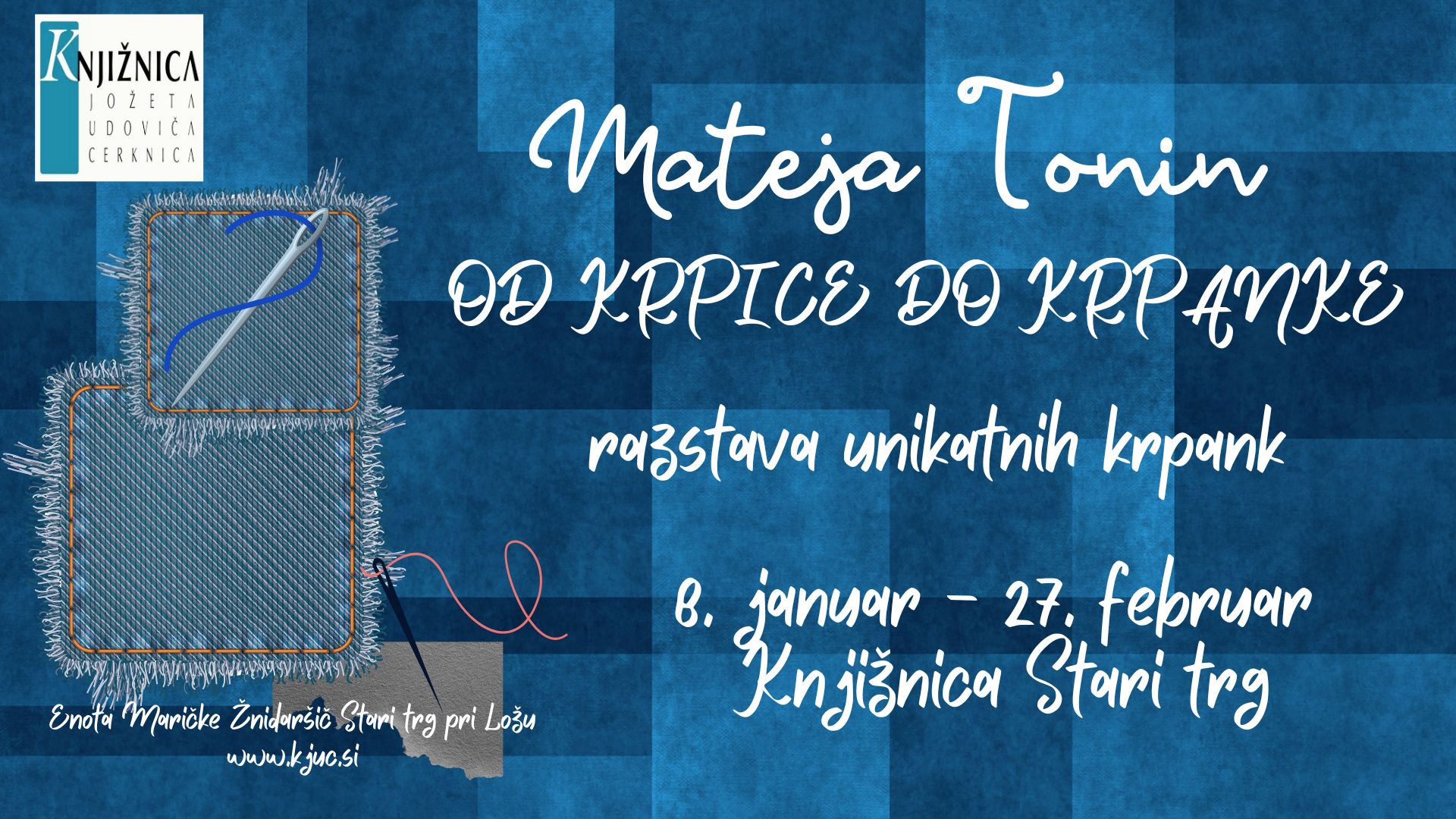 Mateja Tonin: Od krpice do krpanke - razstava unikatnih krpank