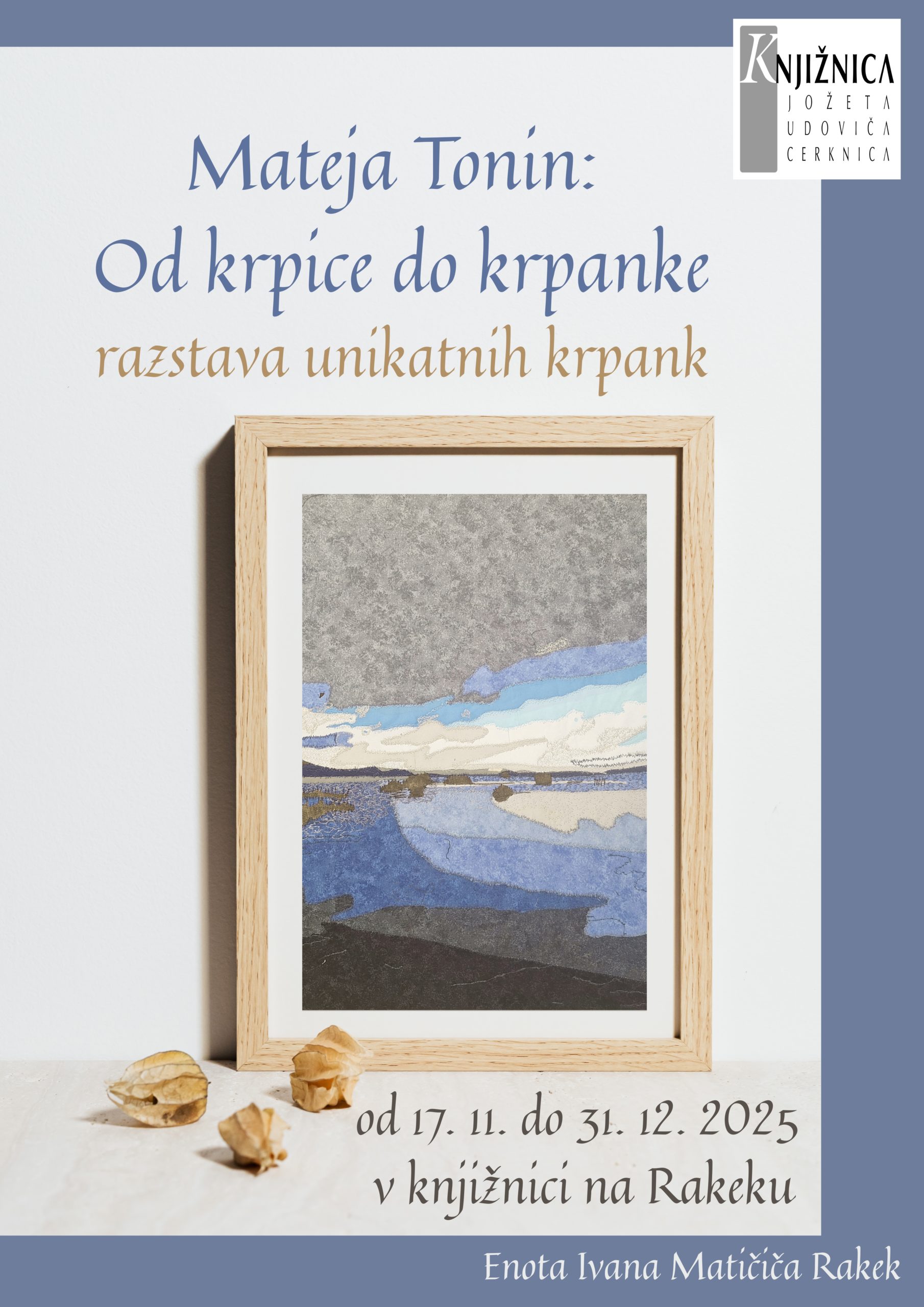 Mateja Tonin: Od krpice do krpanke - razstava unikatnih krpank