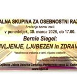 Srečanje Bralne skupine za osebnostni razvoj