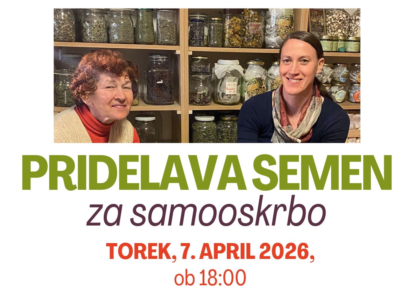 Pridelava semen za samooskrbo - Katja Temnik