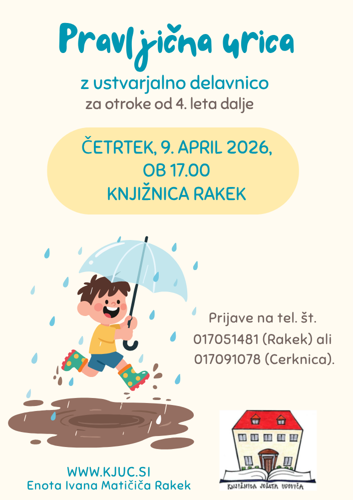 Pravljična urica - Rakek