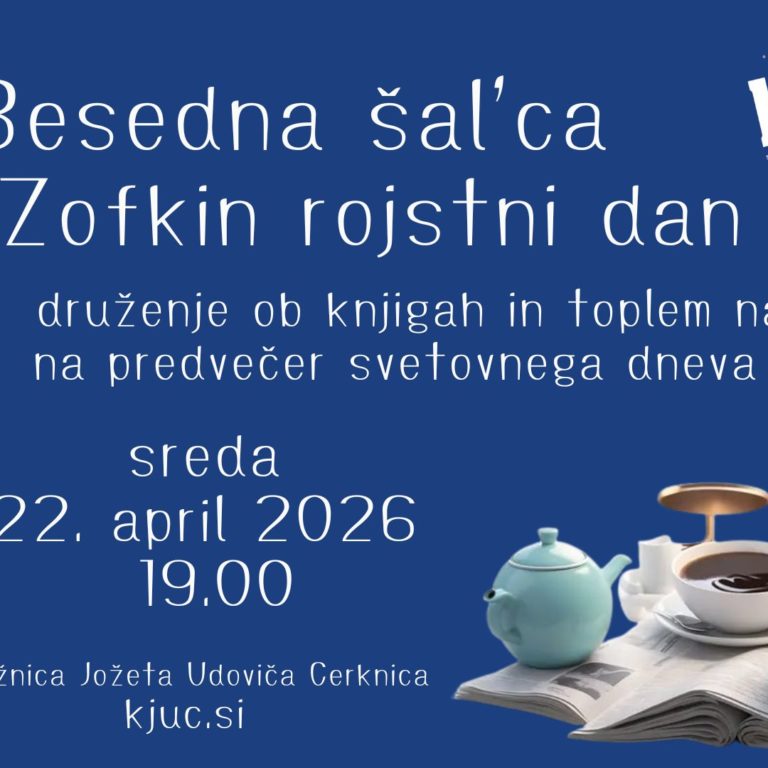 V Besedni šal’ci Zofka Kveder – prispevek na Radiu 94
