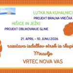 Razstava izdelkov otrok iz skupine Mravlje