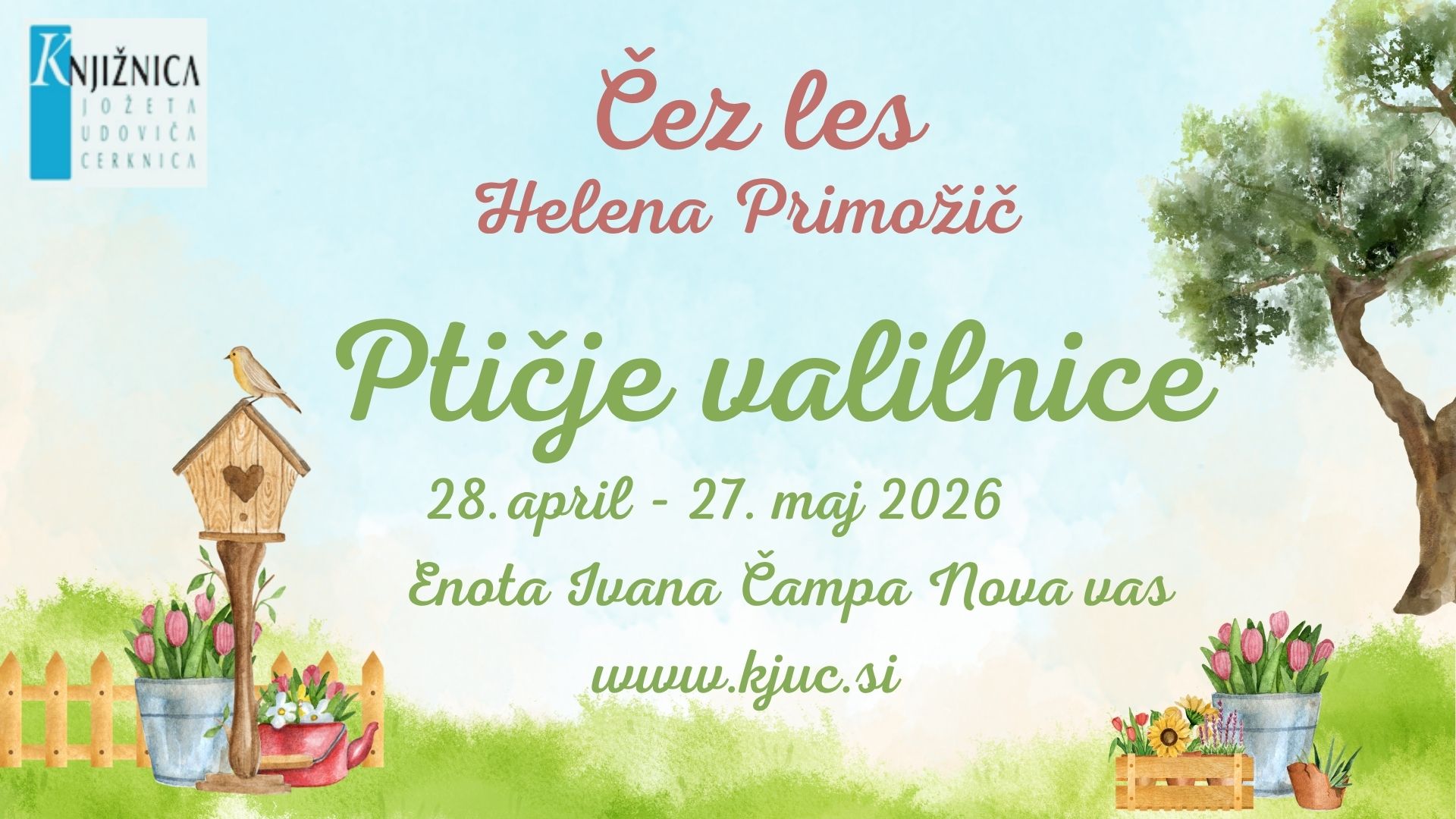 Čez les – Helena Primožič - razstava valilnic