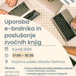 Uporaba e-bralnika in poslušanje zvočnih knjig