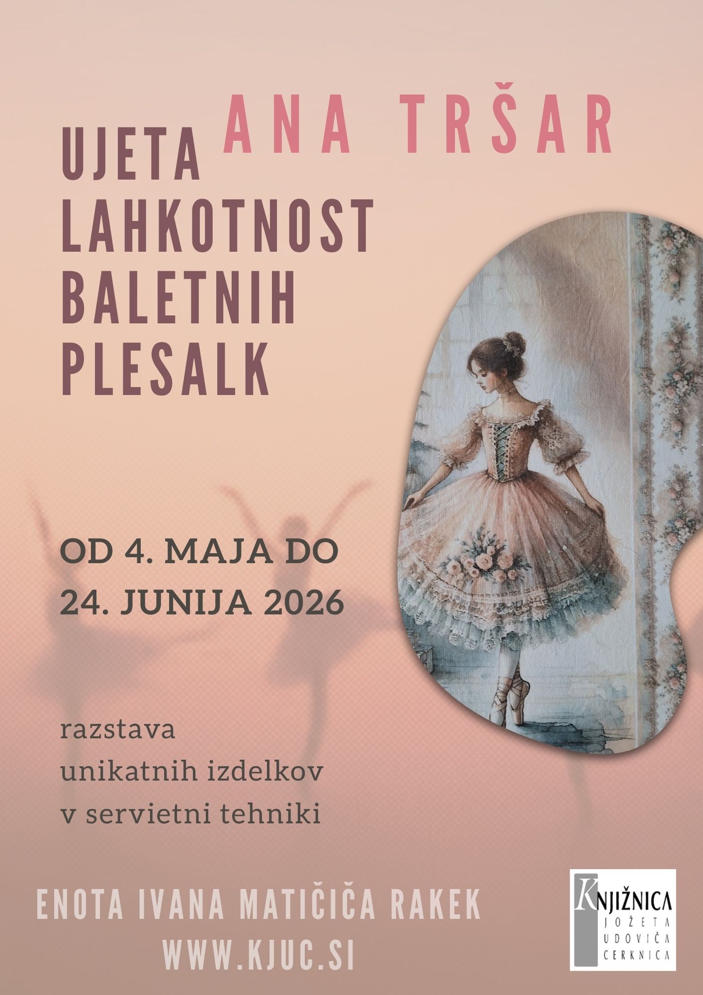 Ana Tršar - ujeta lahkotnost baletnih plesalk