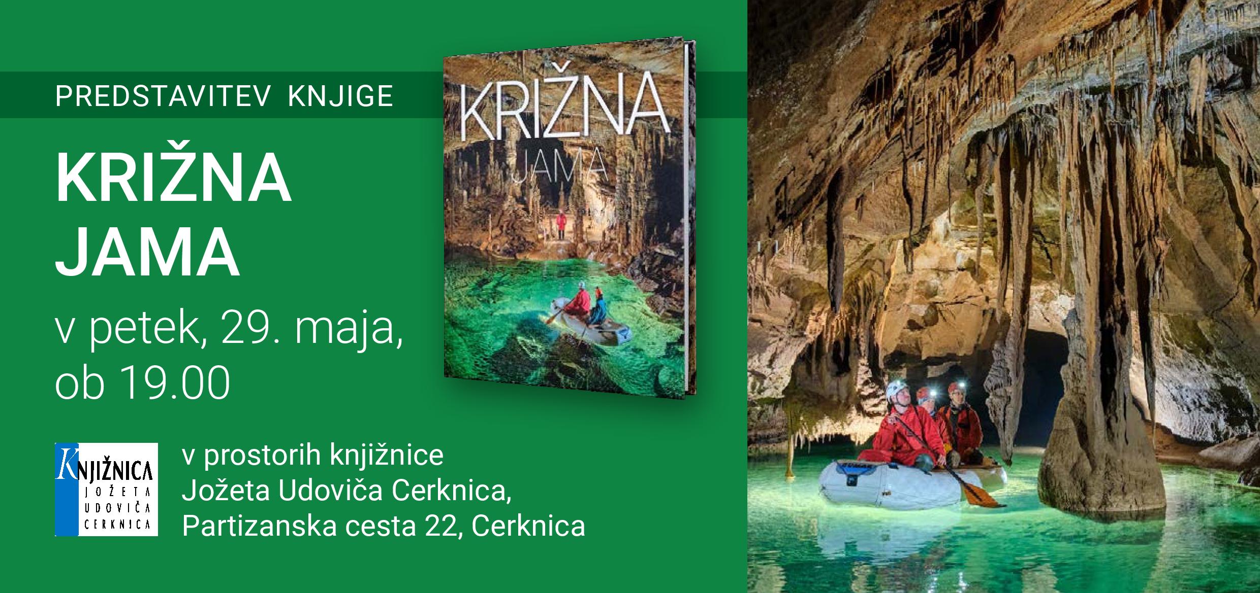 Križna jama - predstavitev knjige