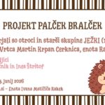 Projekt Palček bralček - skupina Ježki