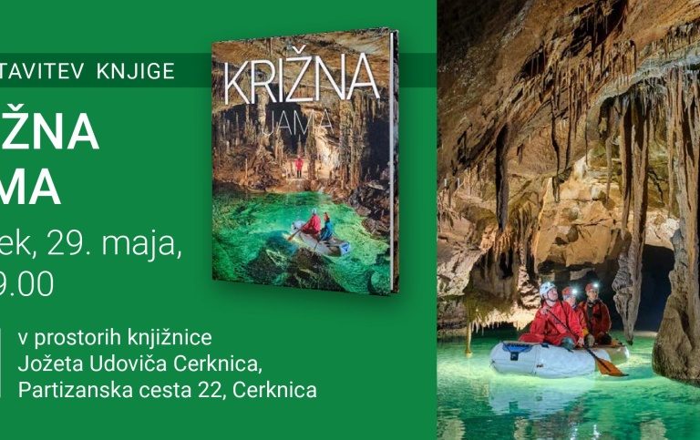 Križna jama – predstavitev knjige – posnetek predavanja