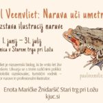Paul Veenvliet: Narava uči umetnost - razstava ilustracij narave