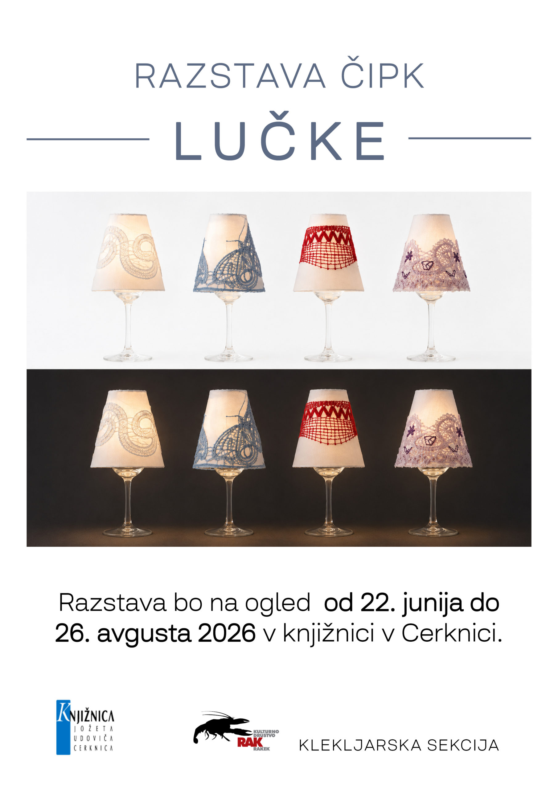 Lučke – razstava izdelkov klekljarske sekcije
