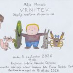 Mitja Manček: Vrnitev - odprtje razstave stripov in risb