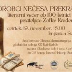 Drobci nečesa prekrasnega - literarni večer ob 100-letnici smrti Zofke Kveder