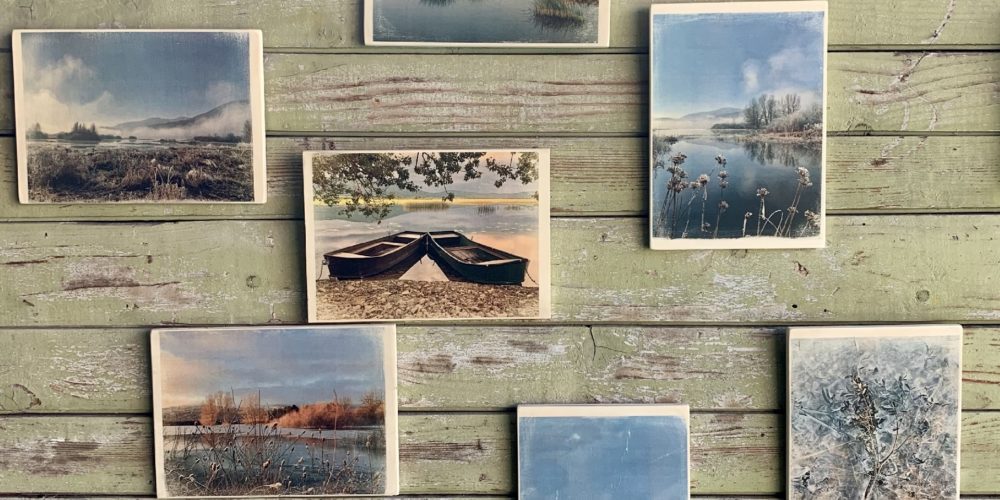 Erika Felicijan: Obrazi jezera – Cerkniško jezero v fotografijah na lesu