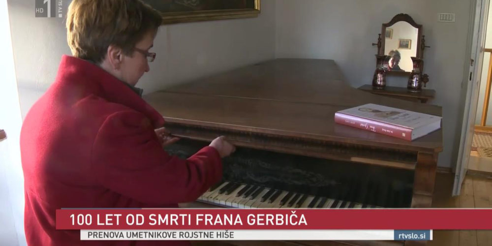 Prenova rojstne hiše skladatelja Frana Gerbiča – prispevek na TV SLO