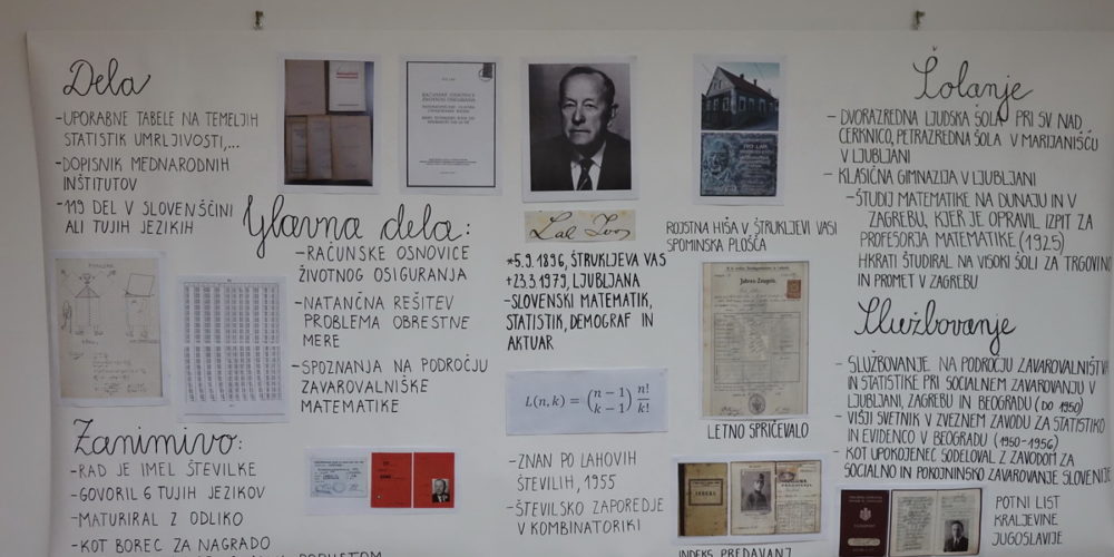 Razstava ob 40-letnici smrti matematika Iva Laha