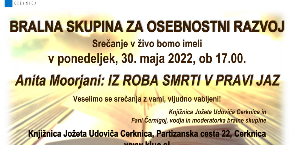 Srečanje Bralne skupine za osebnostni razvoj