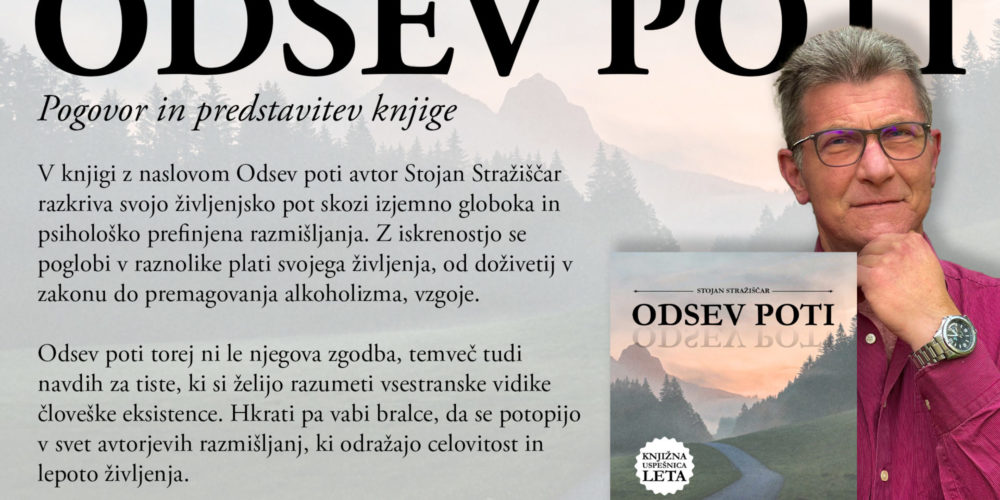 Stojan Stražiščar: Odsev poti – predstavitev knjige