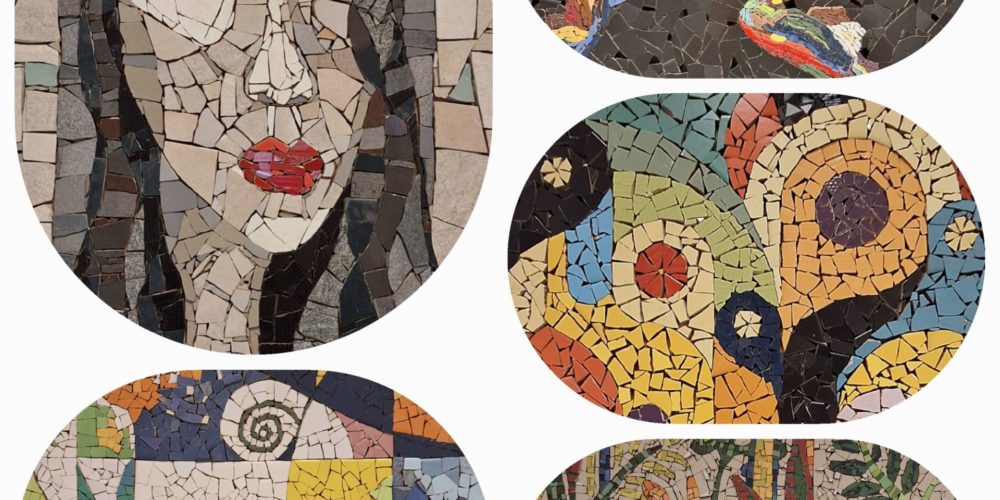 Raziskovanje abstrakcije skozi mozaik – letna razstava del mozaične sekcije KD Rak Rakek