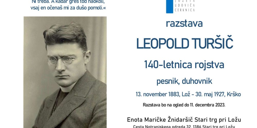 Leopold Turšič: 140-letnica rojstva – razstava