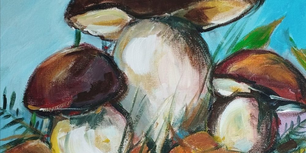 Prva samostojna slikarska razstava Marije Anzeljc – Sprehod skozi čas