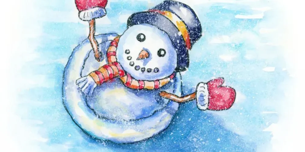 Zimsko veselje – pravljična urica  z ustvarjalno delavnico za otroke od 4. leta dalje