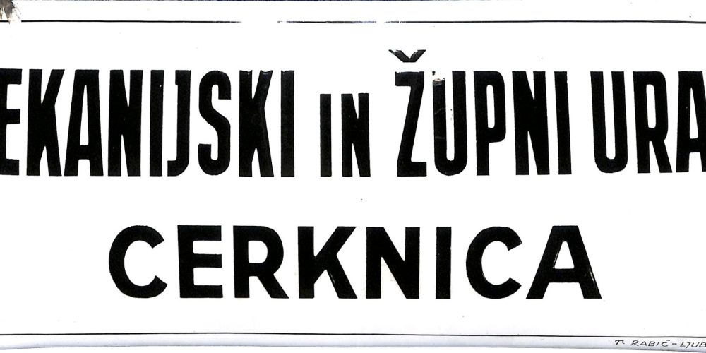 Iz arhiva župnije Cerknica
