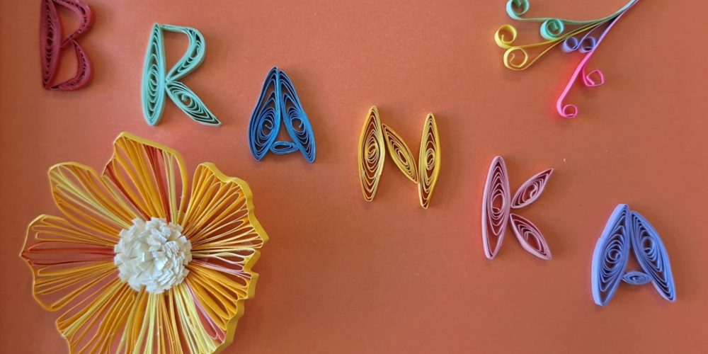 Branka Švajger – razstava izdelkov v quilling tehniki