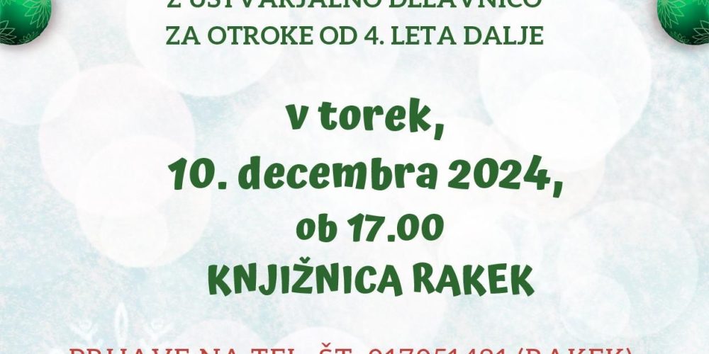 Pravljična urica – Rakek