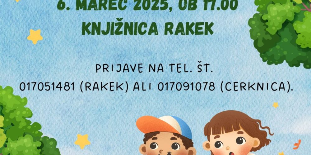 Pravljična urica – Rakek