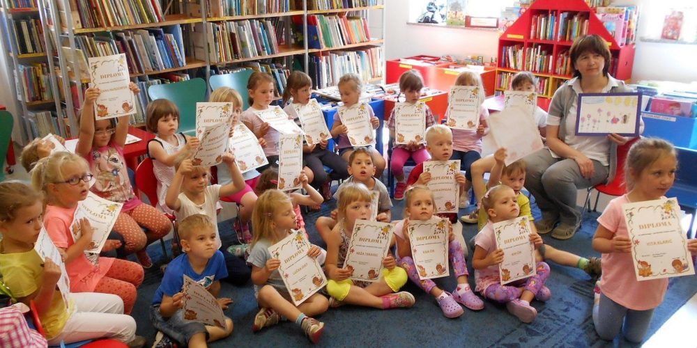 V knjižnici zaključki vrtčevskega Palčka Bralčka