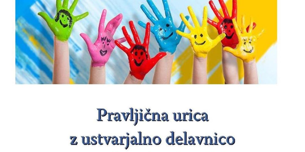 Pravljična urica z ustvarjalno delavnico za otroke od 4. leta dalje